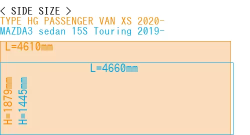 #TYPE HG PASSENGER VAN XS 2020- + MAZDA3 sedan 15S Touring 2019-